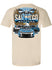 2026 San Diego Weekend Americana Event Tee in Tan - Back View