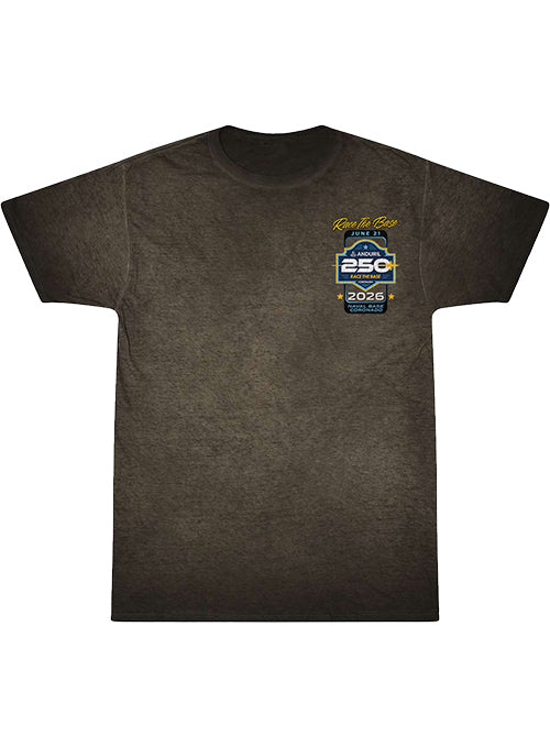 2026 San Diego Weekend Anduril 250 Ghost Car Tee in Brown - Front View