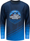 2026 San Diego Weekend Sublimated Long Sleeve Shirt - Front View