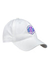 Ladies San Diego Weekend Iridescent Hat in White - Front Right View