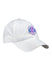 Ladies San Diego Weekend Iridescent Hat in White - Front Right View