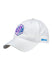 Ladies San Diego Weekend Iridescent Hat  in White - Front Left View