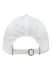 Ladies San Diego Weekend Iridescent Hat in White - Back View