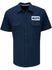 San Diego Weekend Flag & Anthem Western Shirt in Blue - Front View