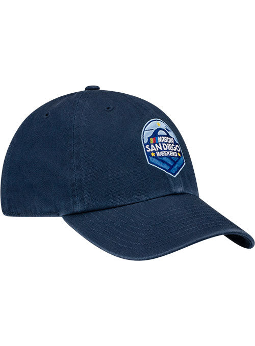 San Diego Weekend Clean Up Hat in Blue - Front Right View