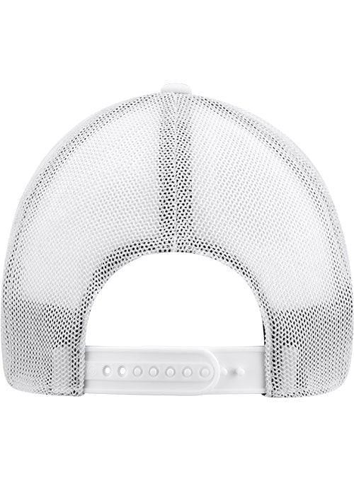 San Diego Weekend Naval Base Coronado Trucker Hat in White - Back view