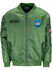 2026 San Diego Weekend Bomber Jacket in Green - Front View