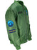 2026 San Diego Weekend Bomber Jacket in Green - Front Right View