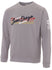 Men's San Diego Weekend Race the Base AHead Crewneck in Brown - Front View