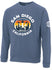 Men's San Diego Weekend Race the Base AHead Crewneck in Blue - Front view