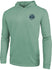 2026 San Diego Weekend AHead Hoodie in Green - Front View