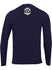 2026 San Diego Weekend AHead  Race the Base Long Sleeve Tee in Blue - Back View
