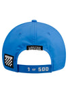 2024 Geico 500 Auction Hat #1 in Blue - Back View