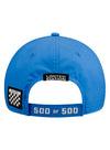2024 Geico 500 Auction Hat #2024 in Blue - Back View