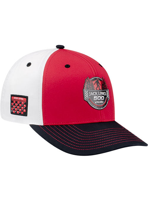 2026 Limited Edition Talladega Jack Link's 500 Hat in Red - Front Right Side View