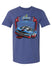 2024 Talladega Past Champs T-Shirt in Blue - Front View