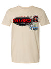 2024 Talladega Event T-Shirt in Tan - Front View