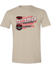 2026 Talladega Superspeedway Event T-Shirt in Brown - Front View
