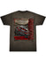 2026 Talladega Superspeedway Ghost Car T-Shirt in Black - Back View