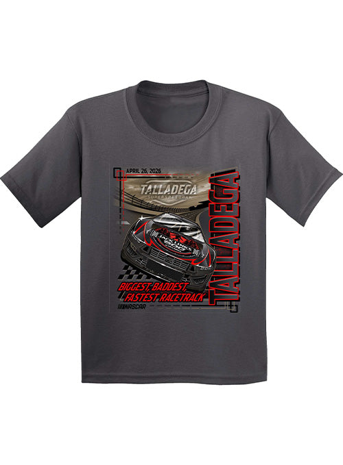 2026 Youth Talladega Ghost Car Event T-Shirt