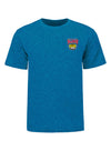 2023 YellaWood 500 Event T-Shirt in Blue - Front View