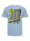 2023 Talladega Past Champs T-Shirt in Blue - Back View