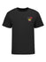 2023 Talladega Yellawood 500 Ghost Car T-Shirt in Black - Front View