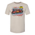 2026 Talladega Superspeedway Event T-shirt in Tan - Front View