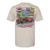 2026 Talladega Superspeedway Event T-shirt in Tan - Back View