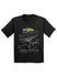 2025 Talladega YellaWood 500 Youth Ghost Car T-Shirt - Front View