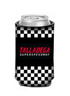 Talladega Checkered 12 oz Can Cooler