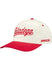 Ladies Talladega SuperSpeedway Tailsweep Hat in White - Front Left View