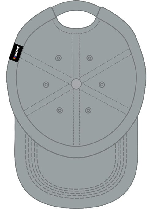 2026 Ladies Talladega Superspeedway Splatter Hat in Grey - Interior View