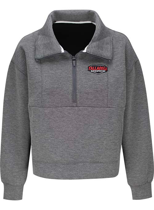 Ladies Flag & Anthem Talladega Super Soft Scuba Half Zip Jacket