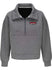 Ladies Flag & Anthem Talladega Super Soft Scuba Half Zip Jacket - Front View