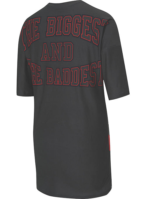 2026 Ladies Talladega Superspeedway Nightshirt in Black - Back Left View