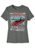 Talladega Superspeedway Women's Retro Car T-Shirt - Front View