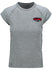 Ladies Flag & Anthem Talladega Peyton Seaming Cap Sleeve T-Shirt - Front View
