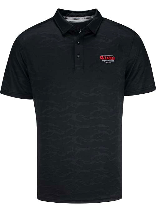 Talladega Superspeedway Flag & Anthem Arcadia Camo Polo