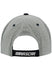 Talladega Checkered Jersey Performance Hat in Grey - Back View