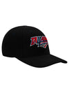 Talladega Performance Flex Hat in Black - Angled Right Side View