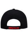 Talladega Checkered Track Outline Hat in Black - Back View