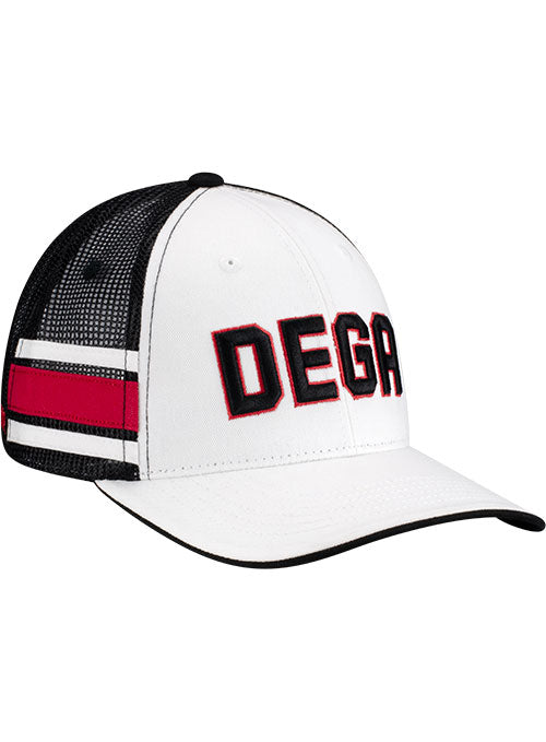 Talladega Superspeedway DEGA Striped Hat - Angled Right Side View