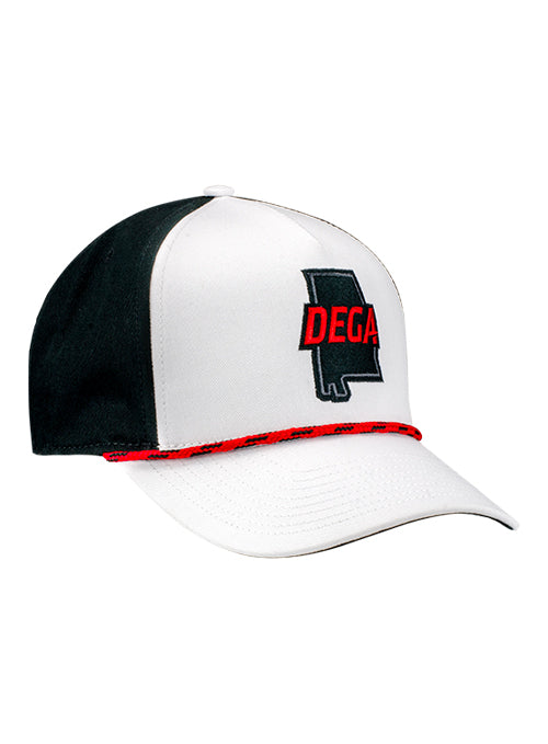 2026 Talladega SuperSpeedway "Dega" Hat in white - Front Right View