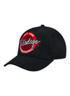 2026 Talladega SuperSpeedway Collegiate Hat in Black - Front left view