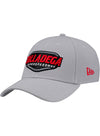 Talladega Superspeedway Flex Hat by New Era in Grey - Front Left View