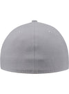 Talladega Superspeedway Flex Hat by New Era in Grey - Back View