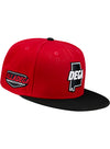 Talladega Superspeedway Hat by New Era in Red - Front Right View