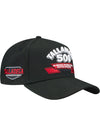 Talladega Superspeedway Vintage Black Hat by New Era in Black - Front right view