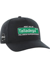 Meet me On Talladega Boulevard Hat in Black - Front Right View